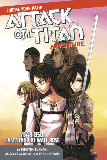 Attack On Titan Choose Your Path Adventure 1 — manga cover