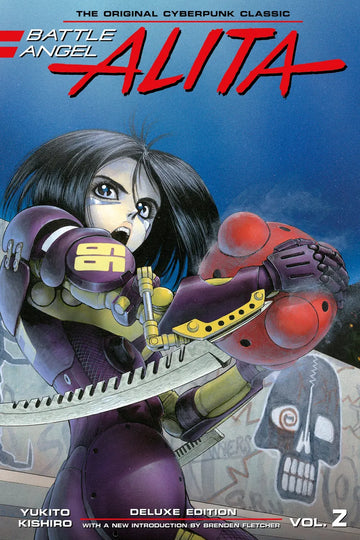 Battle Angel Alita Deluxe 2 (Contains Vol. 3-4) — manga cover