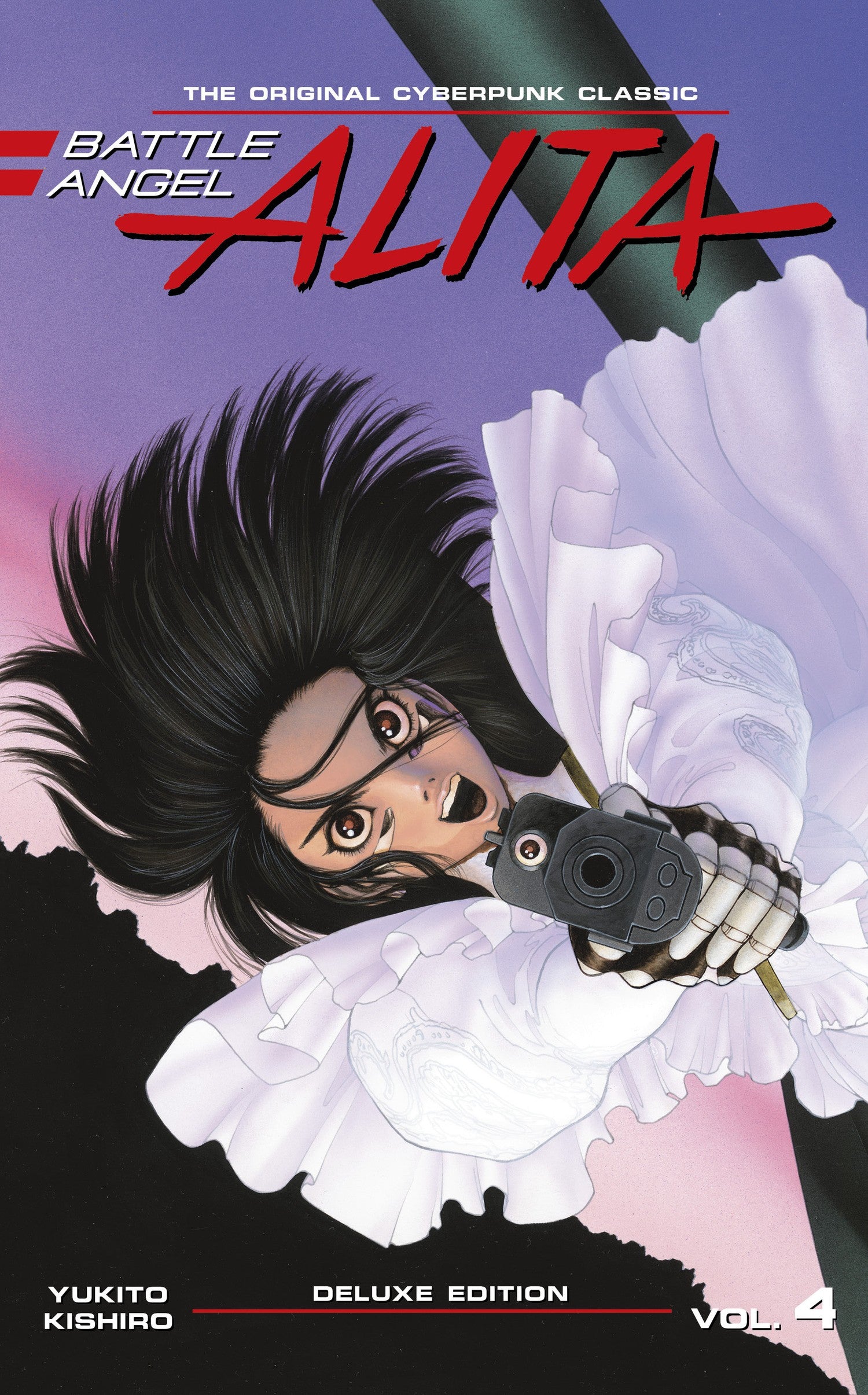 Battle Angel Alita Deluxe 4 (Contains Vol. 7-8) — manga cover