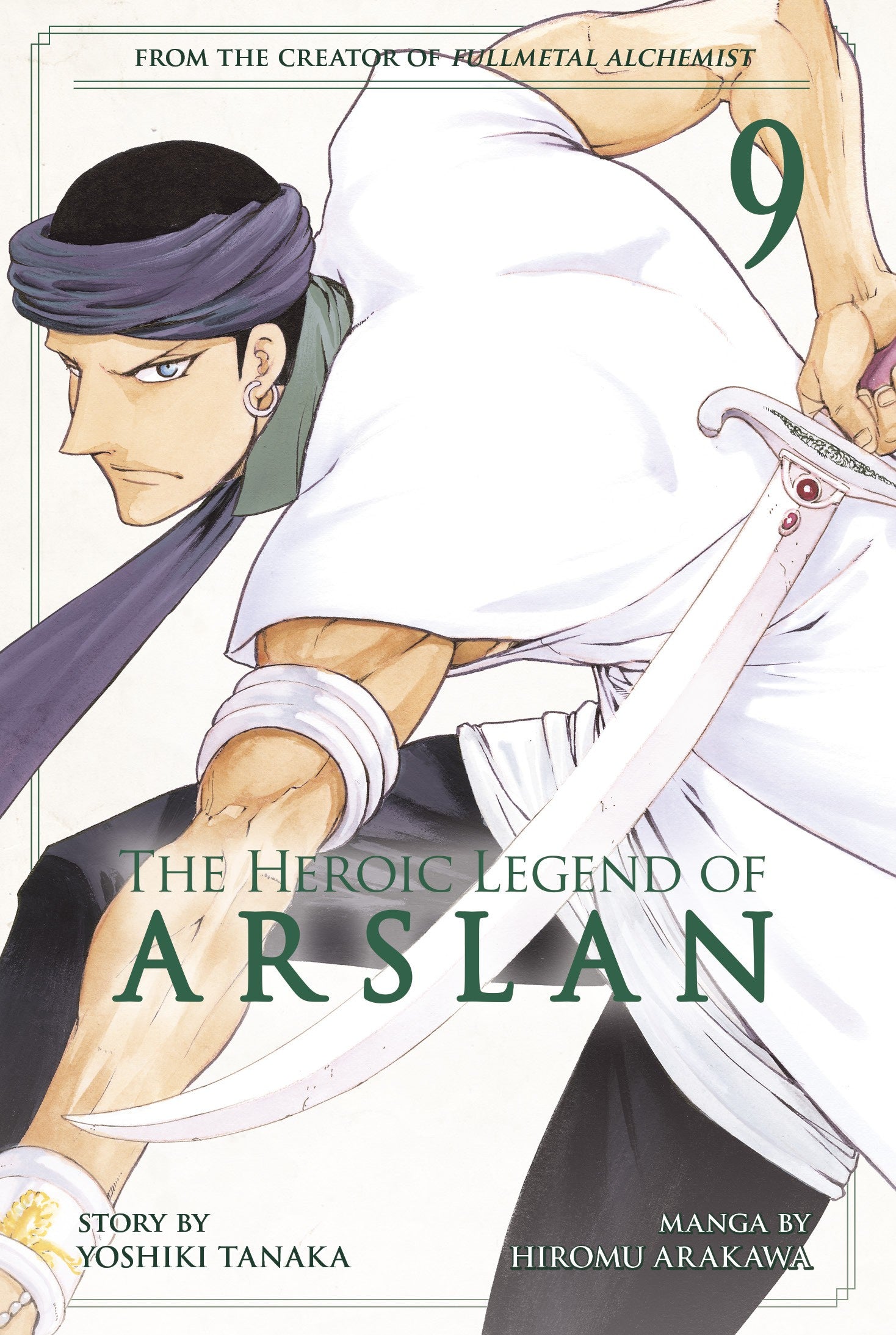 The Heroic Legend Of Arslan 9 — manga cover