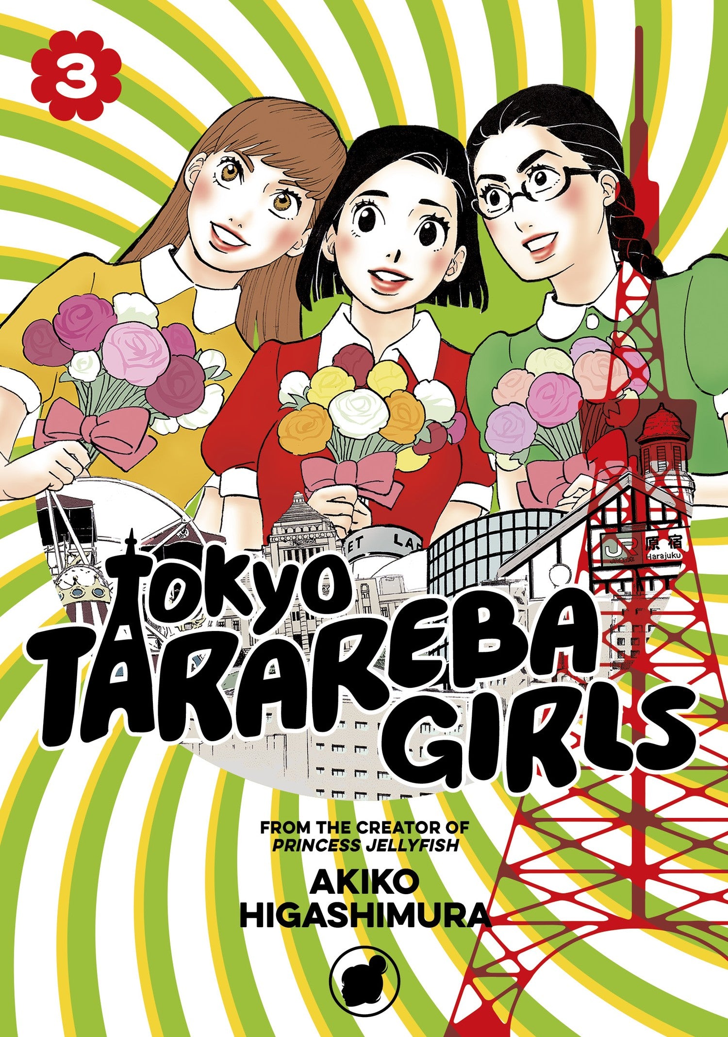 Tokyo Tarareba Girls 3 — manga cover