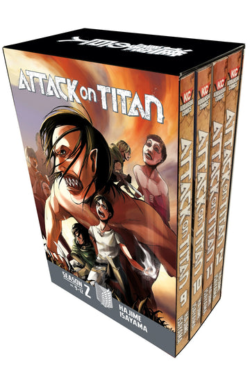 Attack On Titan Season 2 Manga Box Set — manga cover