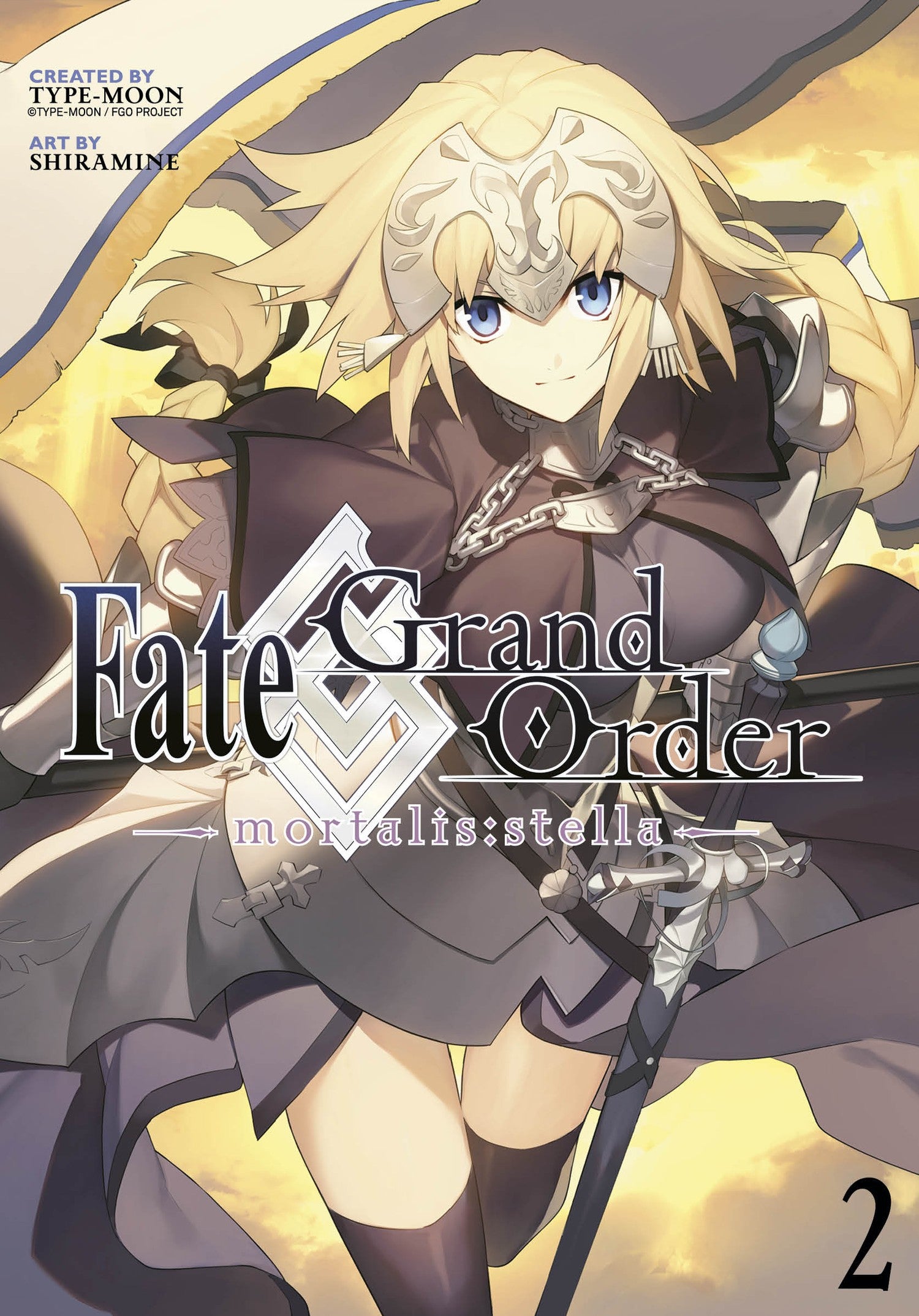 Fate/Grand Order -mortalis:stella- 2 (Manga) — manga cover