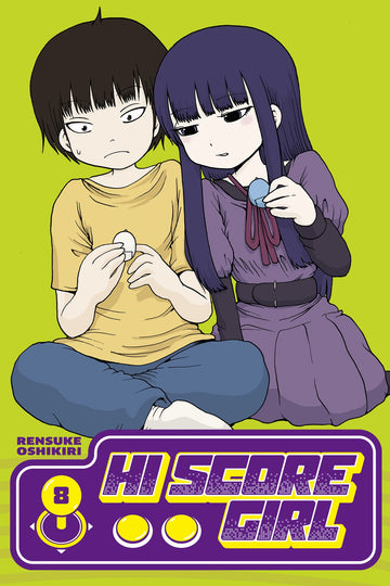 Hi Score Girl 08 — manga cover