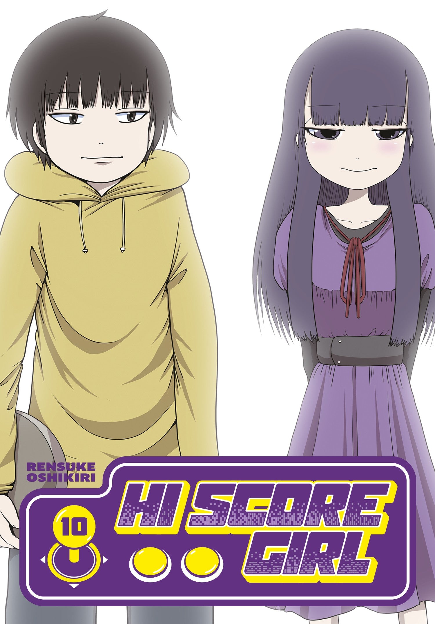 Hi Score Girl 10 — manga cover