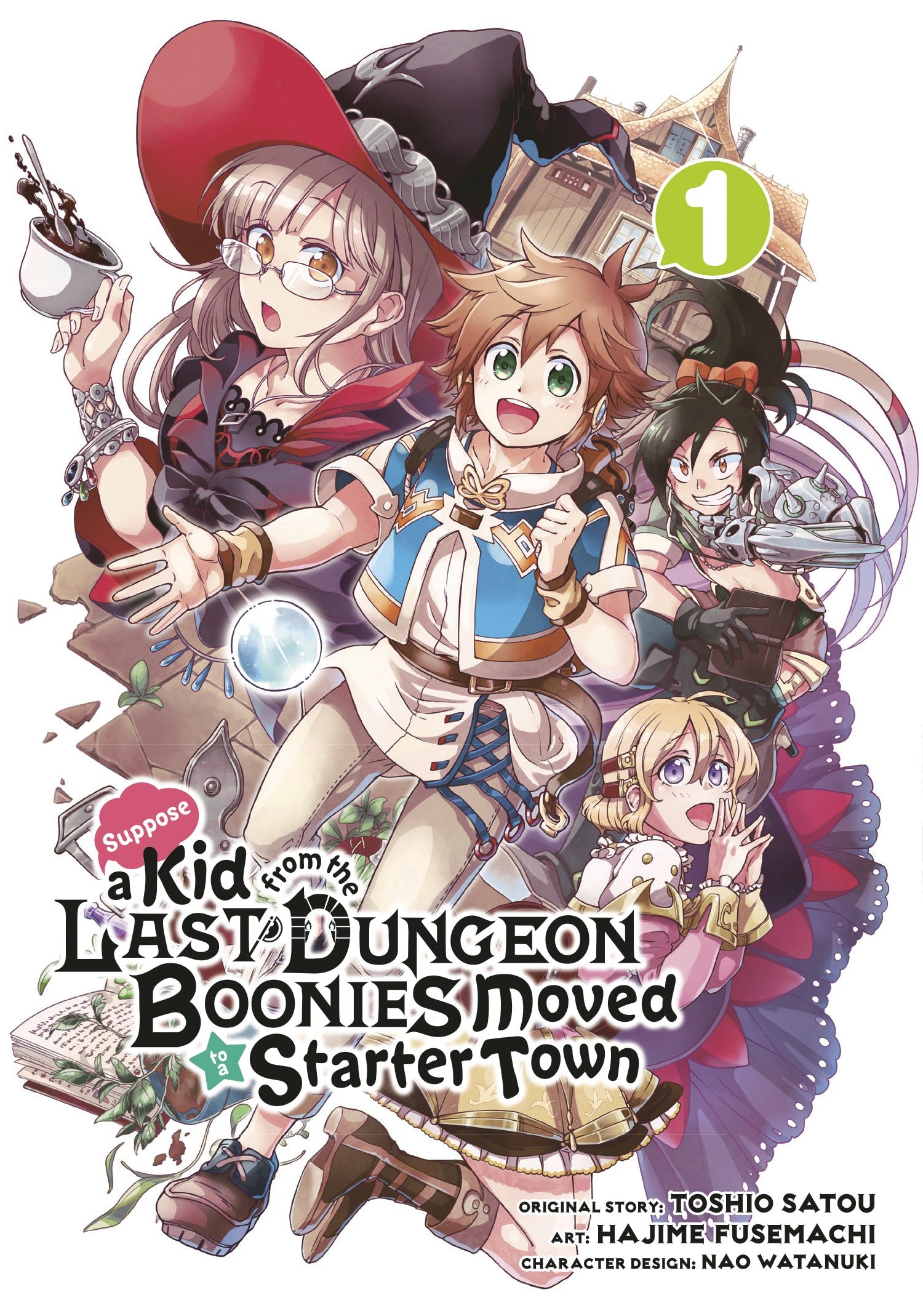 Suppose a Kid from the Last Dungeon Boonies Moved to a Starter Town 01 (Manga) — manga cover