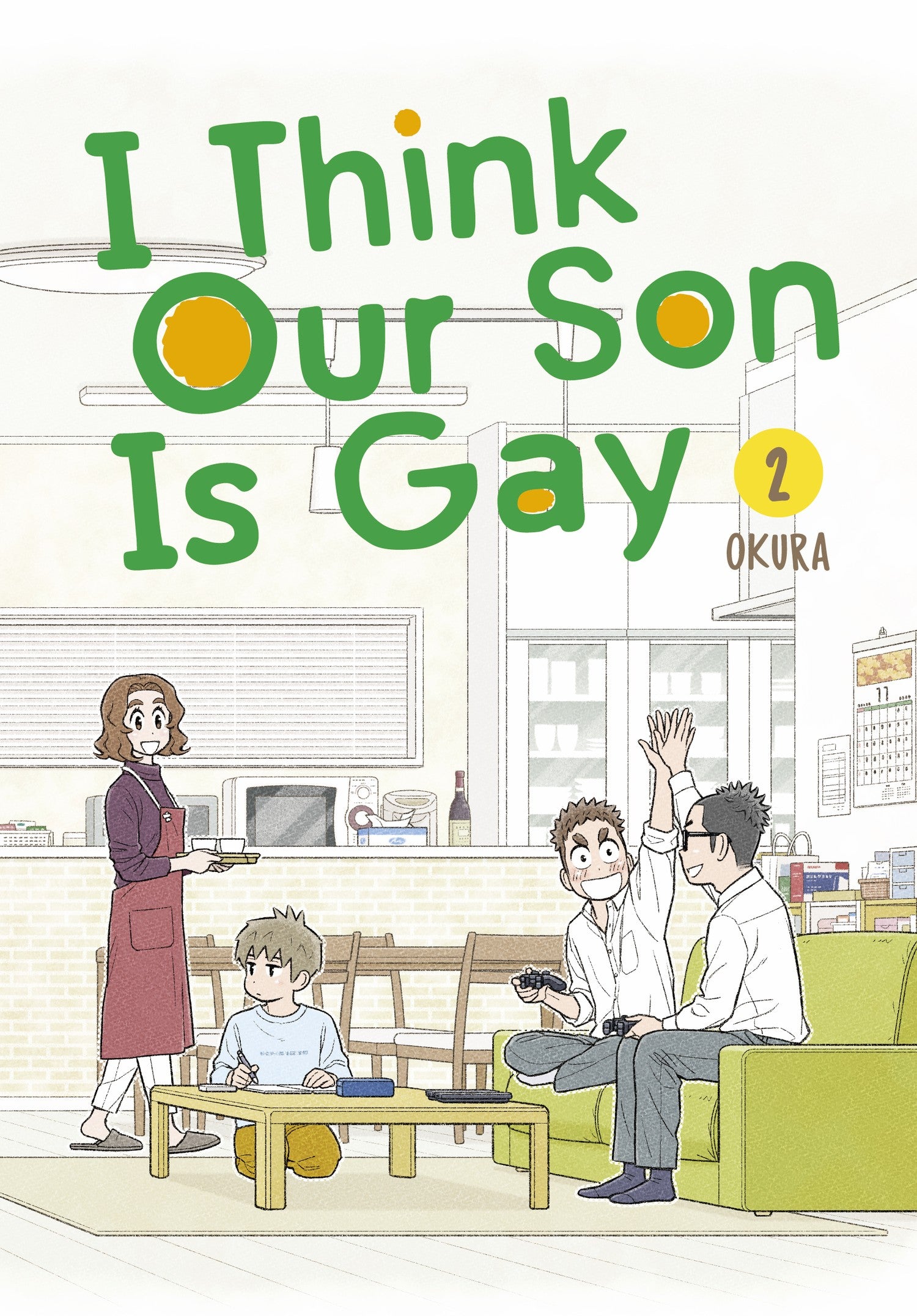 I Think Our Son Is Gay 02 — manga cover