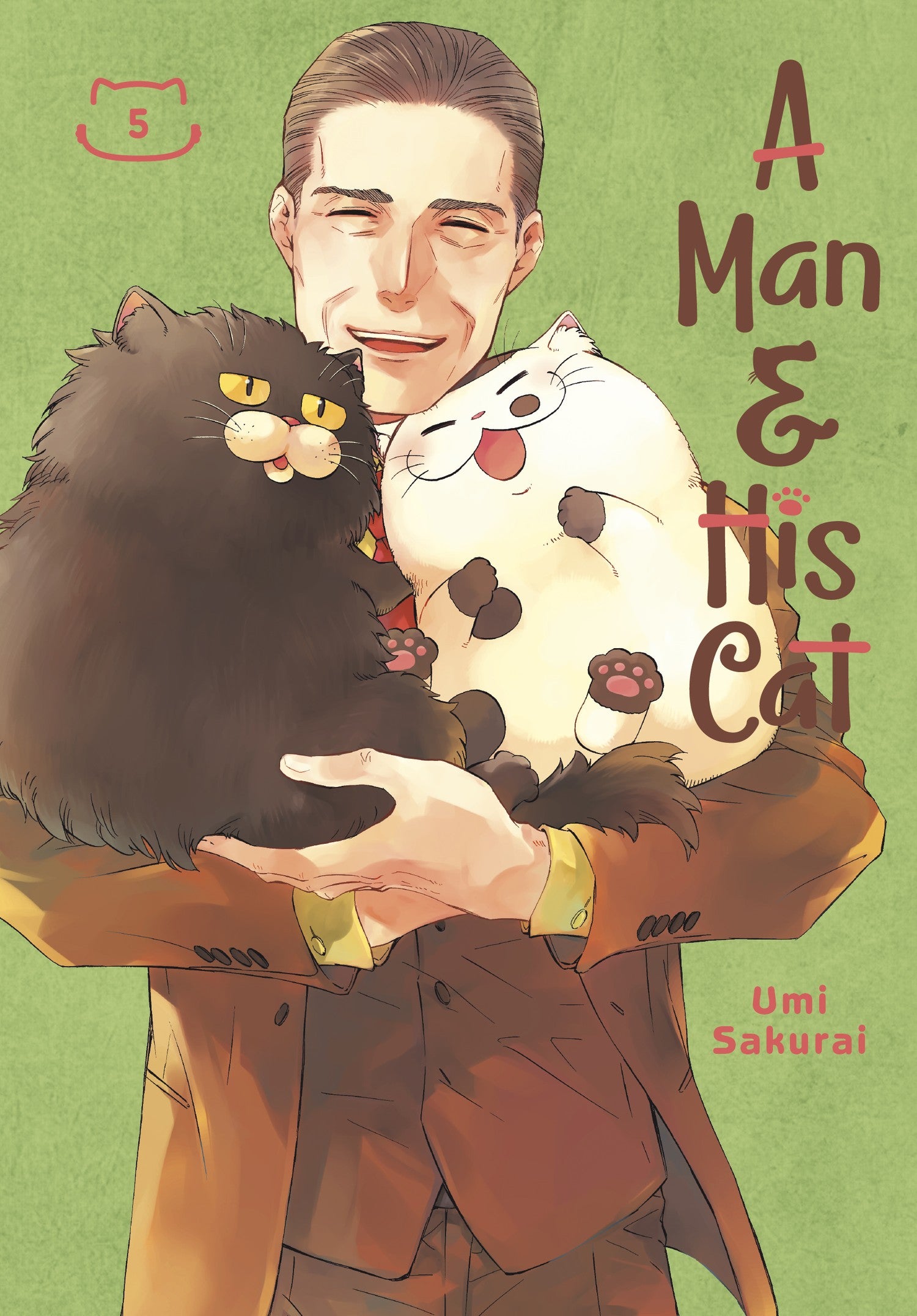A Man and His Cat 5 — manga cover