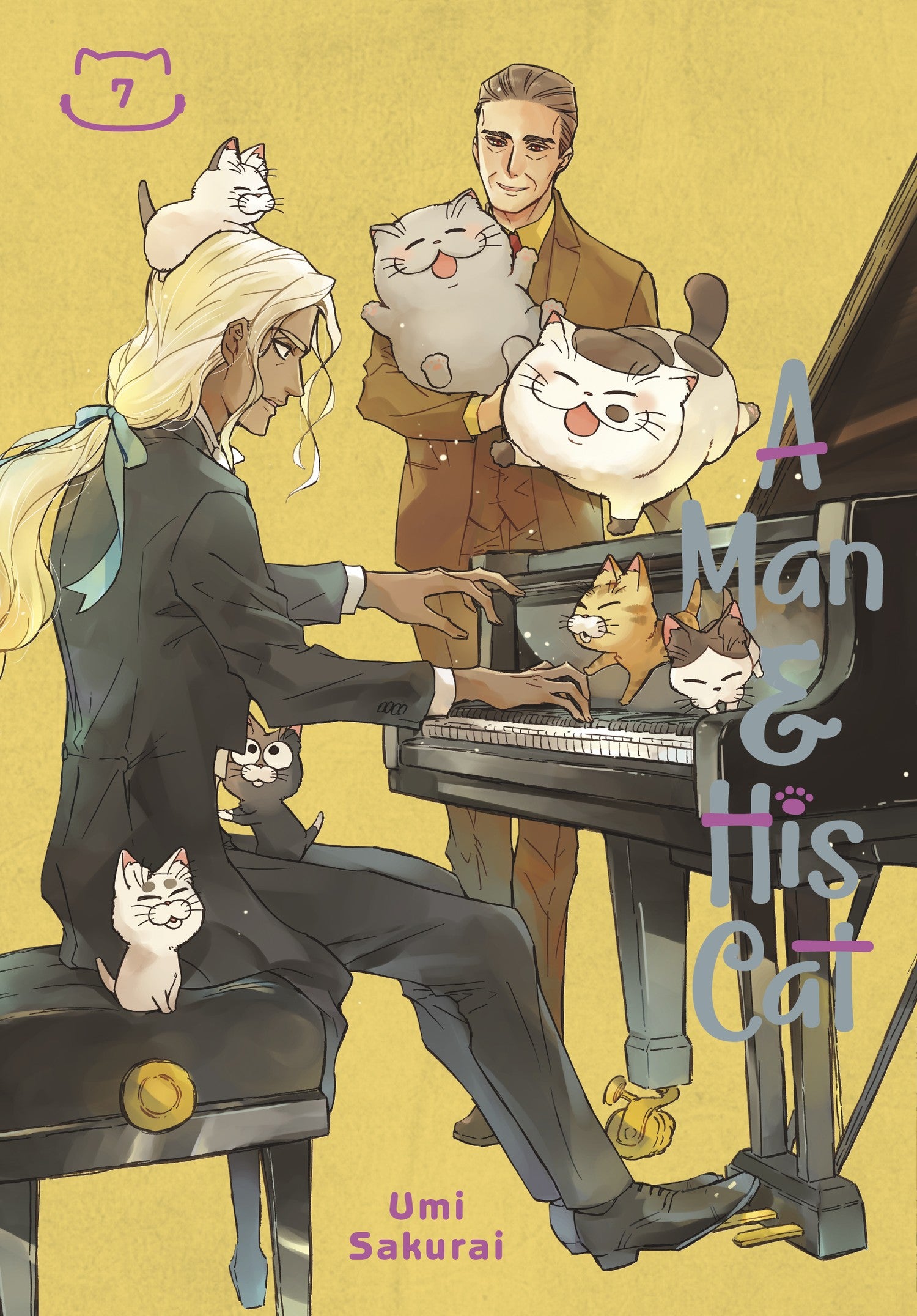 A Man and His Cat 07 — manga cover