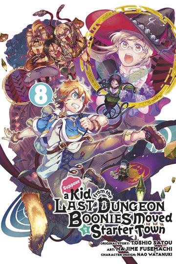 Suppose a Kid from the Last Dungeon Boonies Moved to a Starter Town 08 (Manga) — manga cover