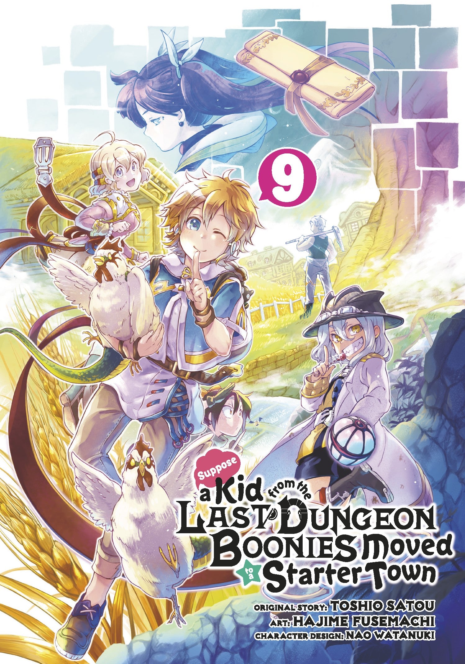 Suppose a Kid from the Last Dungeon Boonies Moved to a Starter Town 09 (Manga) — manga cover