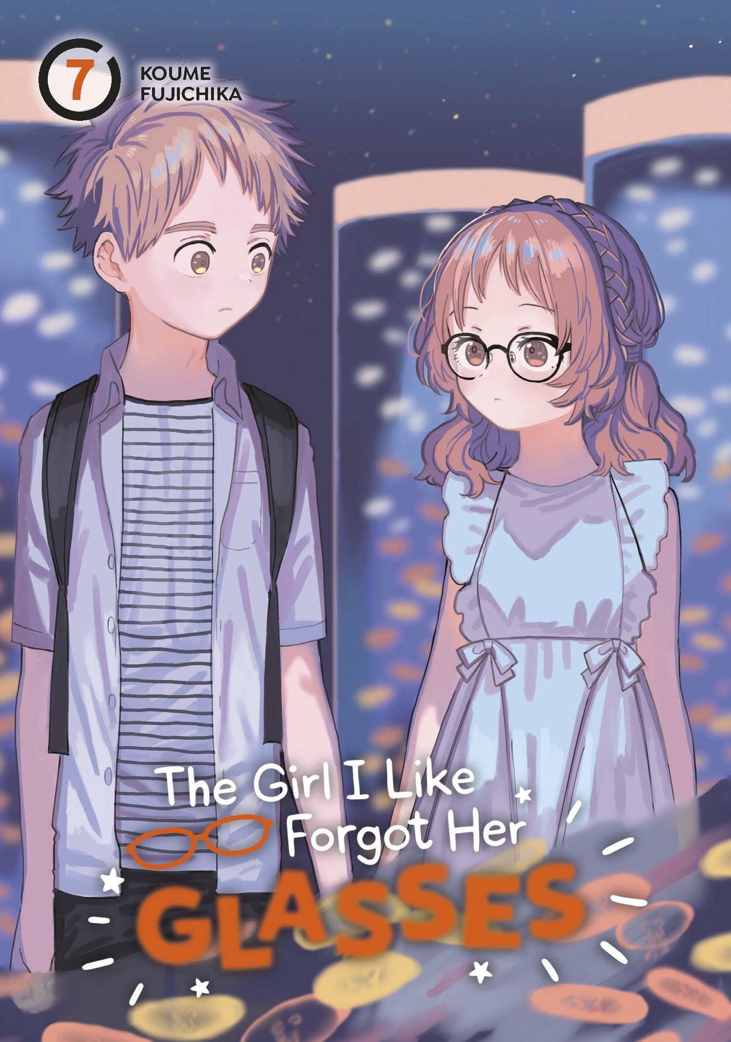 The Girl I Like Forgot Her Glasses 07 — manga cover
