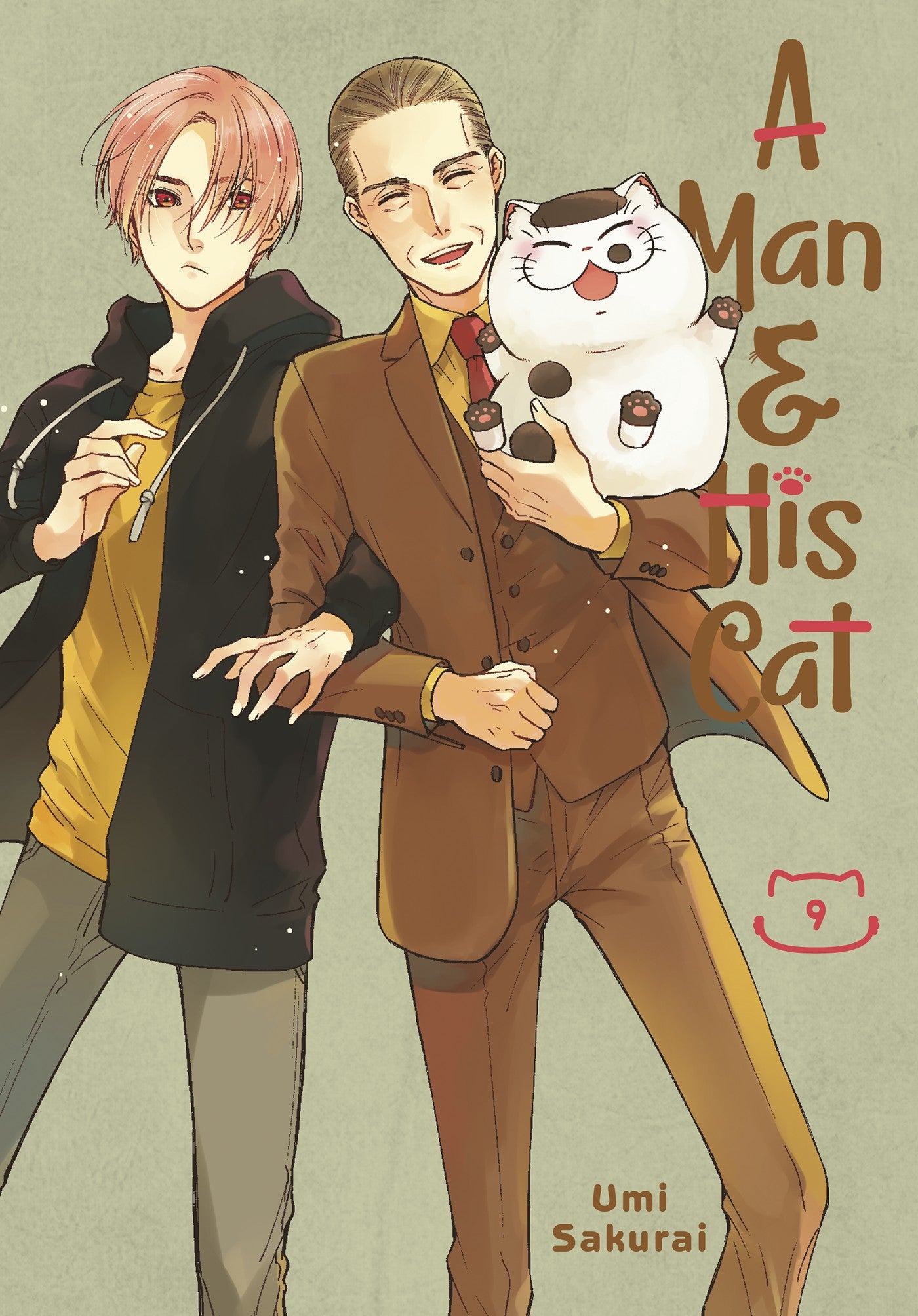 A Man and His Cat 09 — manga cover