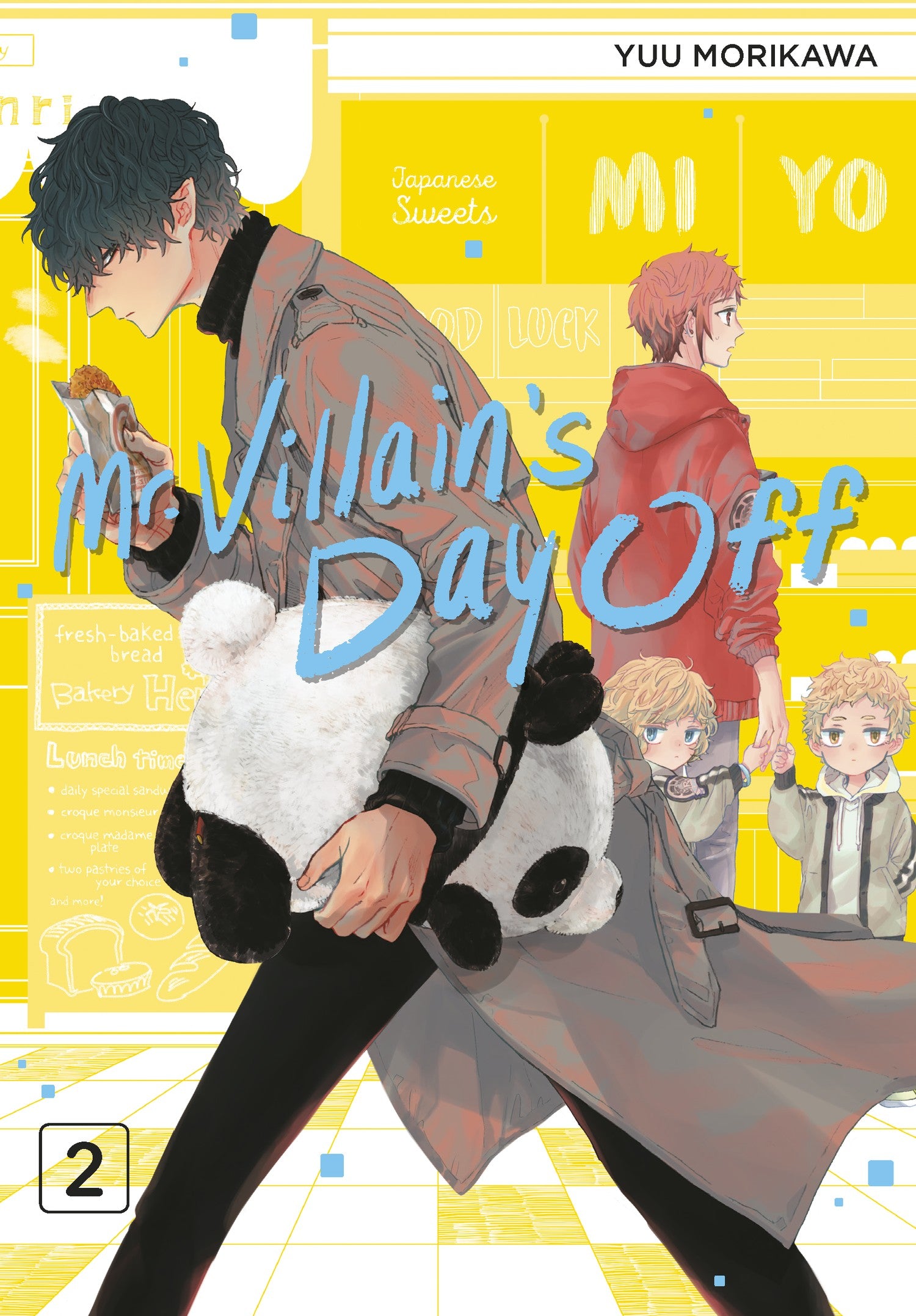 Mr. Villain's Day Off 02 — manga cover