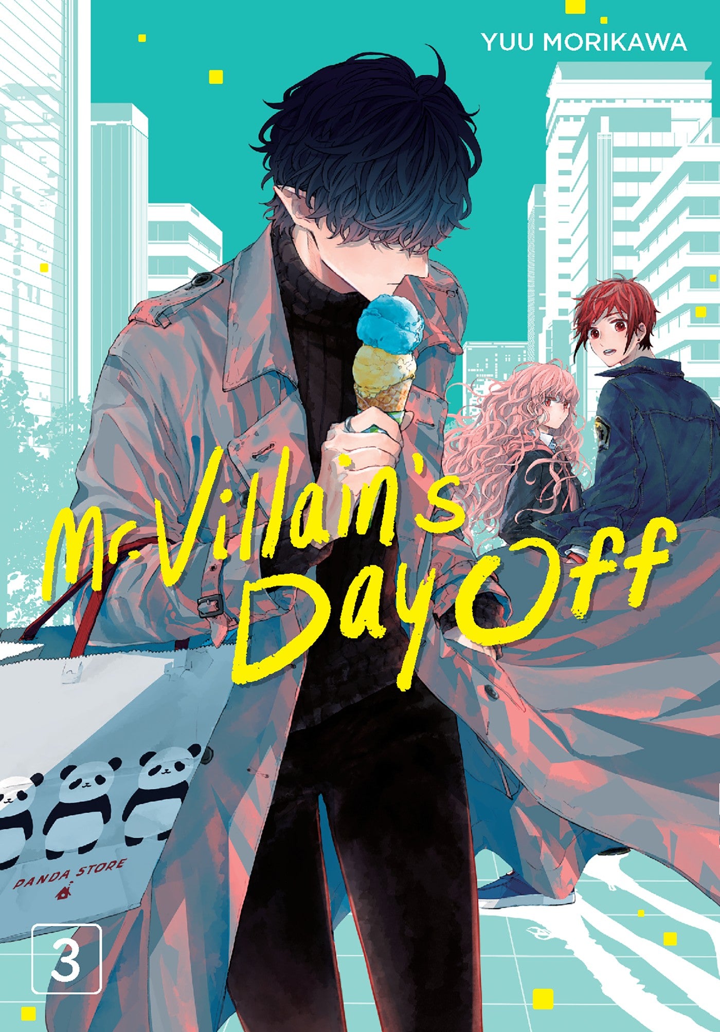 Mr. Villain's Day Off 03 — manga cover