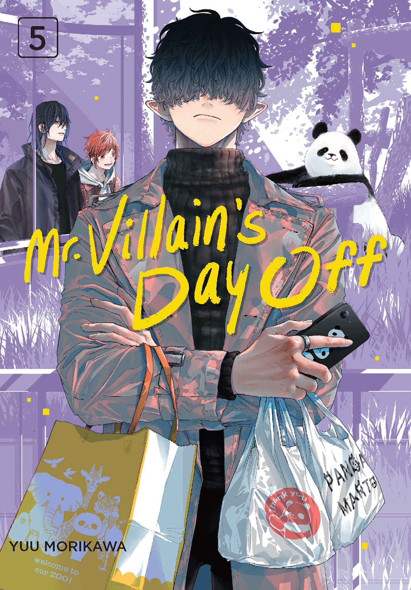 Mr. Villain's Day Off 05 — manga cover
