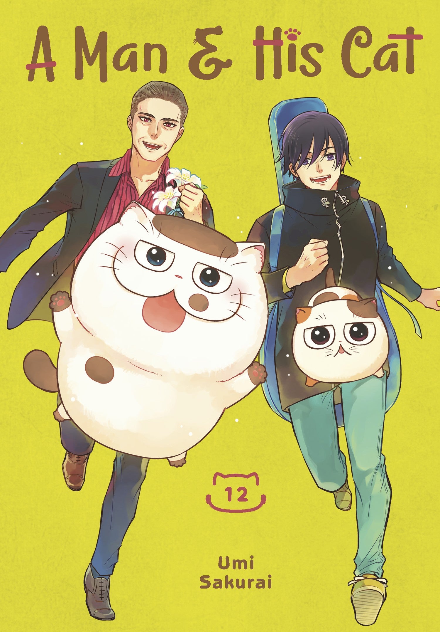 A Man and His Cat 12 — manga cover
