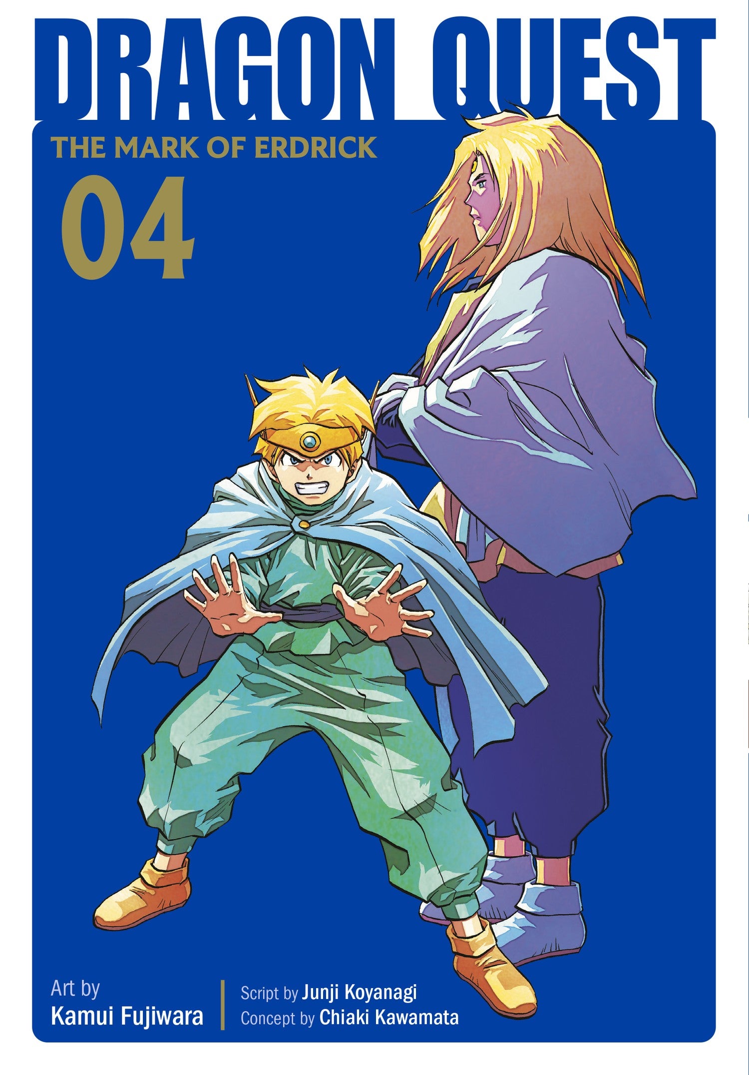 Dragon Quest: The Mark of Erdrick 04 — manga cover