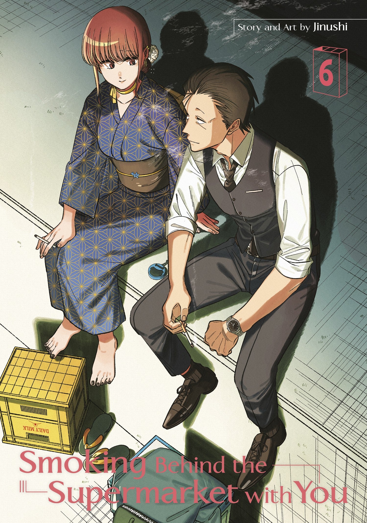 Smoking Behind the Supermarket with You 06 — manga cover