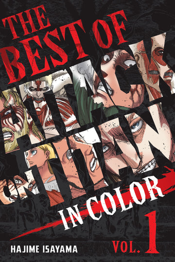 The Best of Attack on Titan: In Color Vol. 1 — manga cover