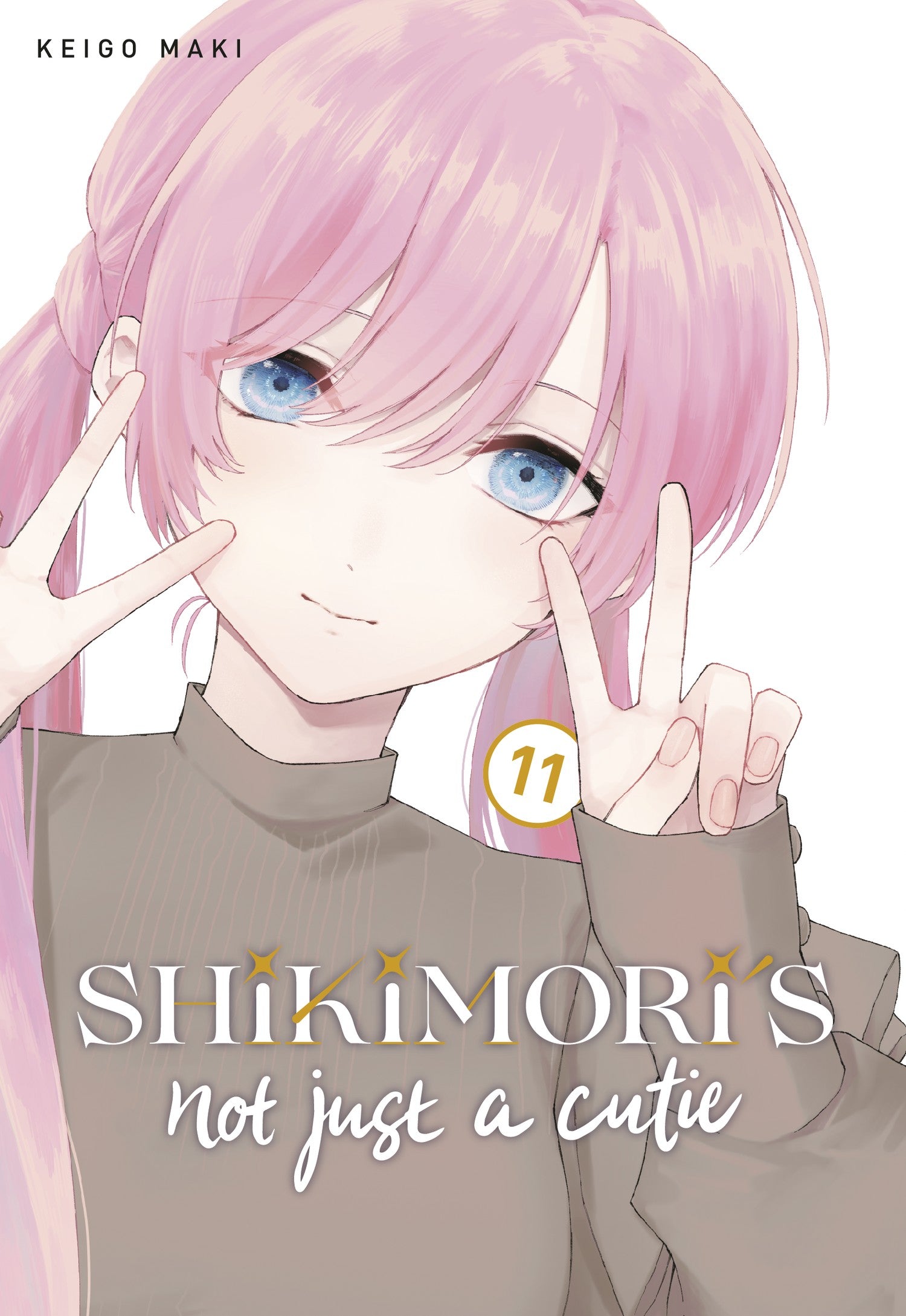Shikimori's Not Just a Cutie 11 — manga cover