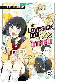 My Lovesick Life as a '90s Otaku 2 — manga cover