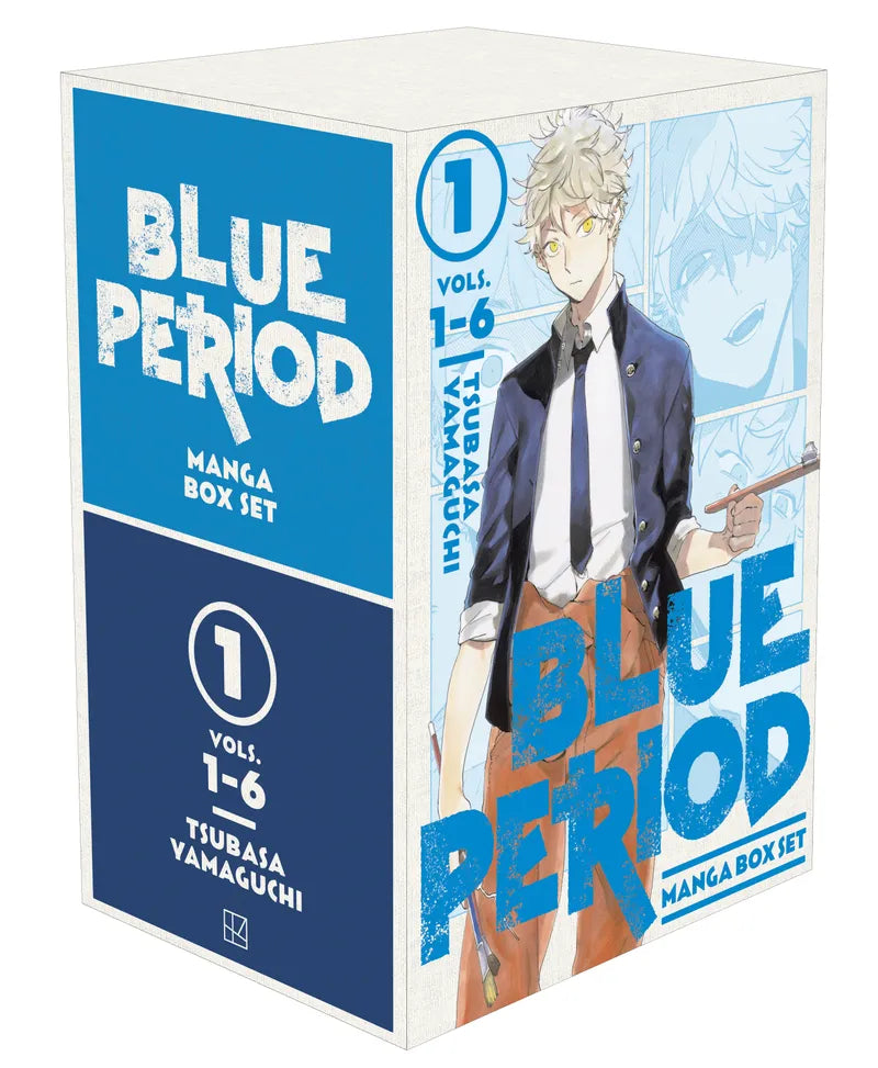 Blue Period Manga Box Set 1 — manga cover