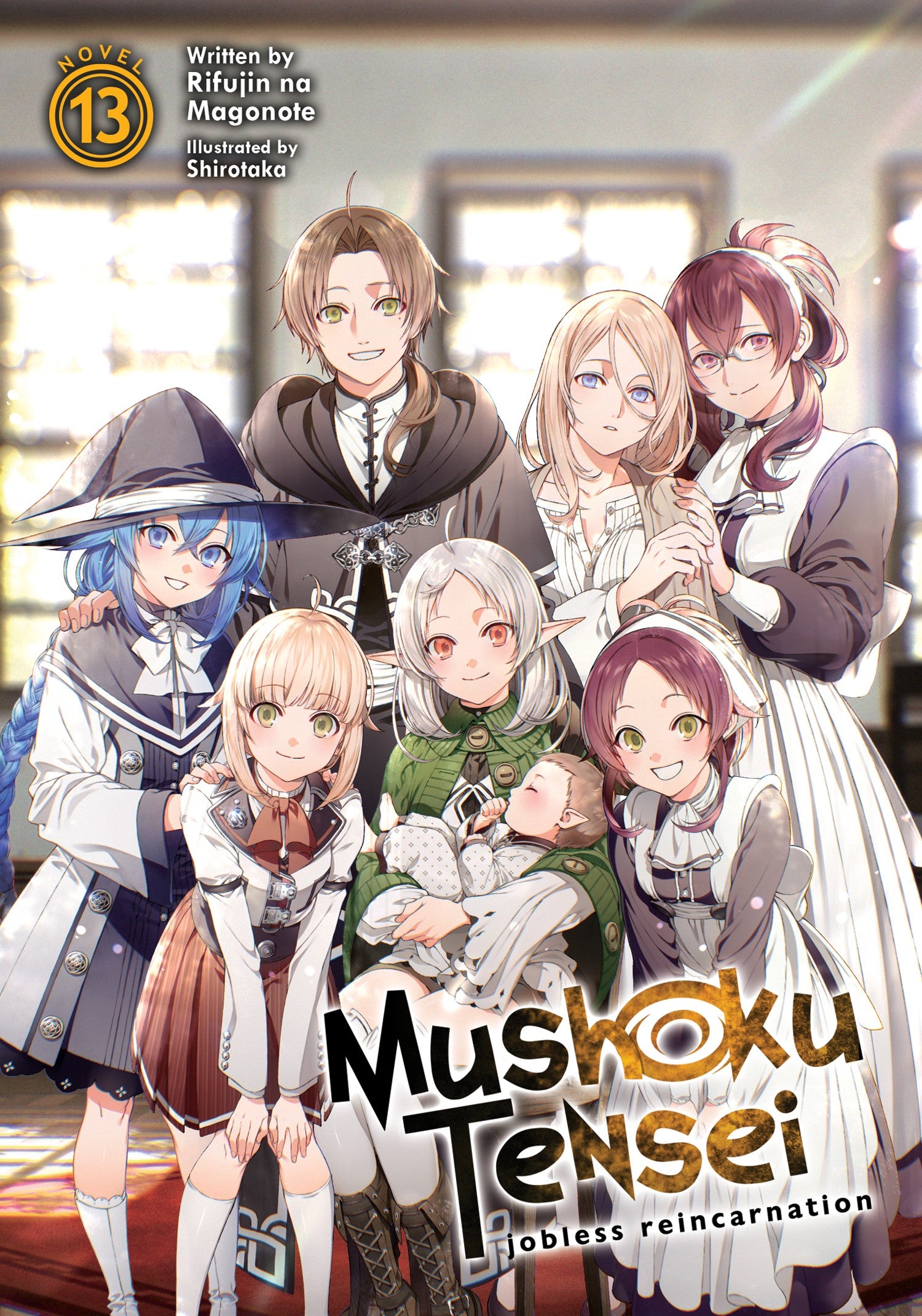 Mushoku Tensei: Jobless Reincarnation (Light Novel) Vol. 13 — manga cover