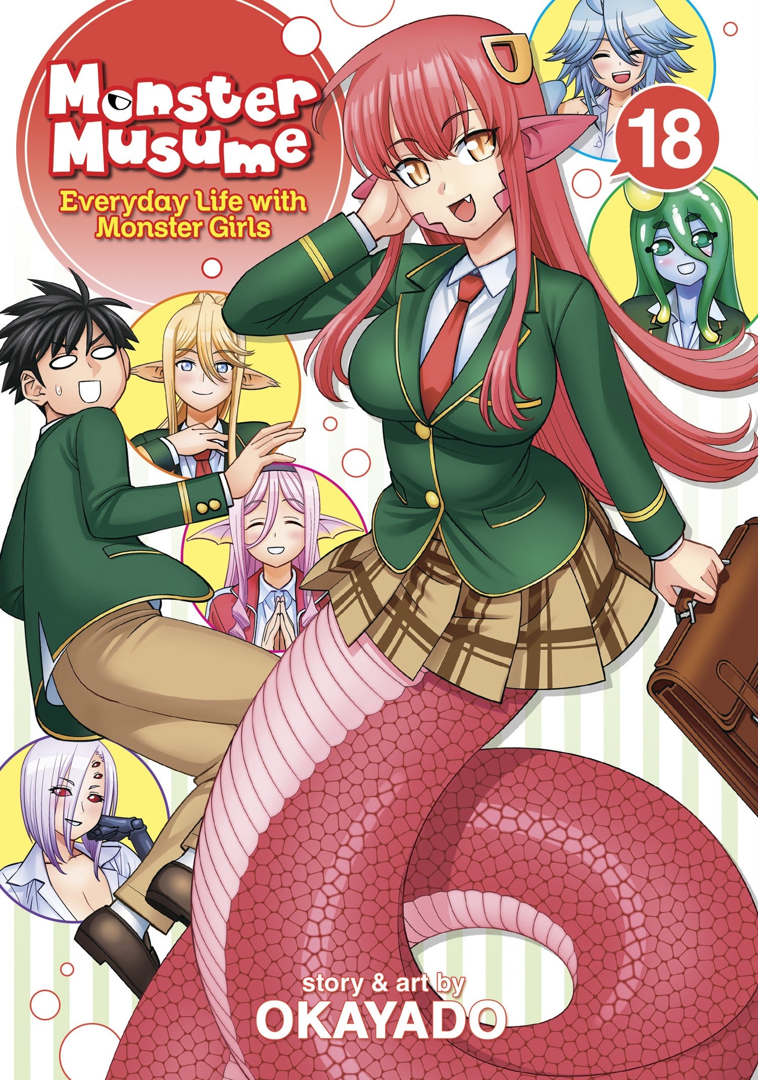 Monster Musume Vol. 18 — manga cover