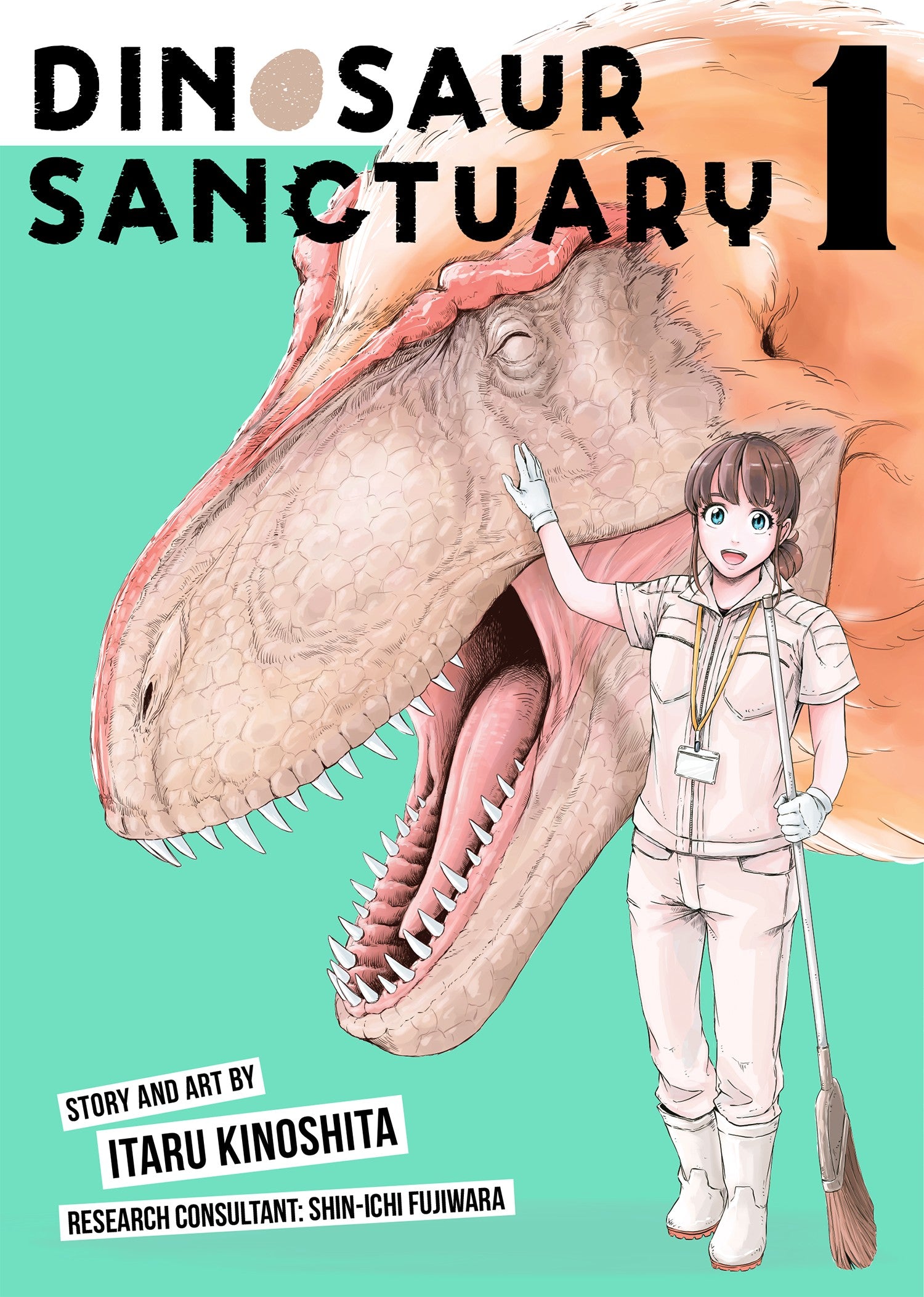 Dinosaur Sanctuary Vol. 1 — manga cover