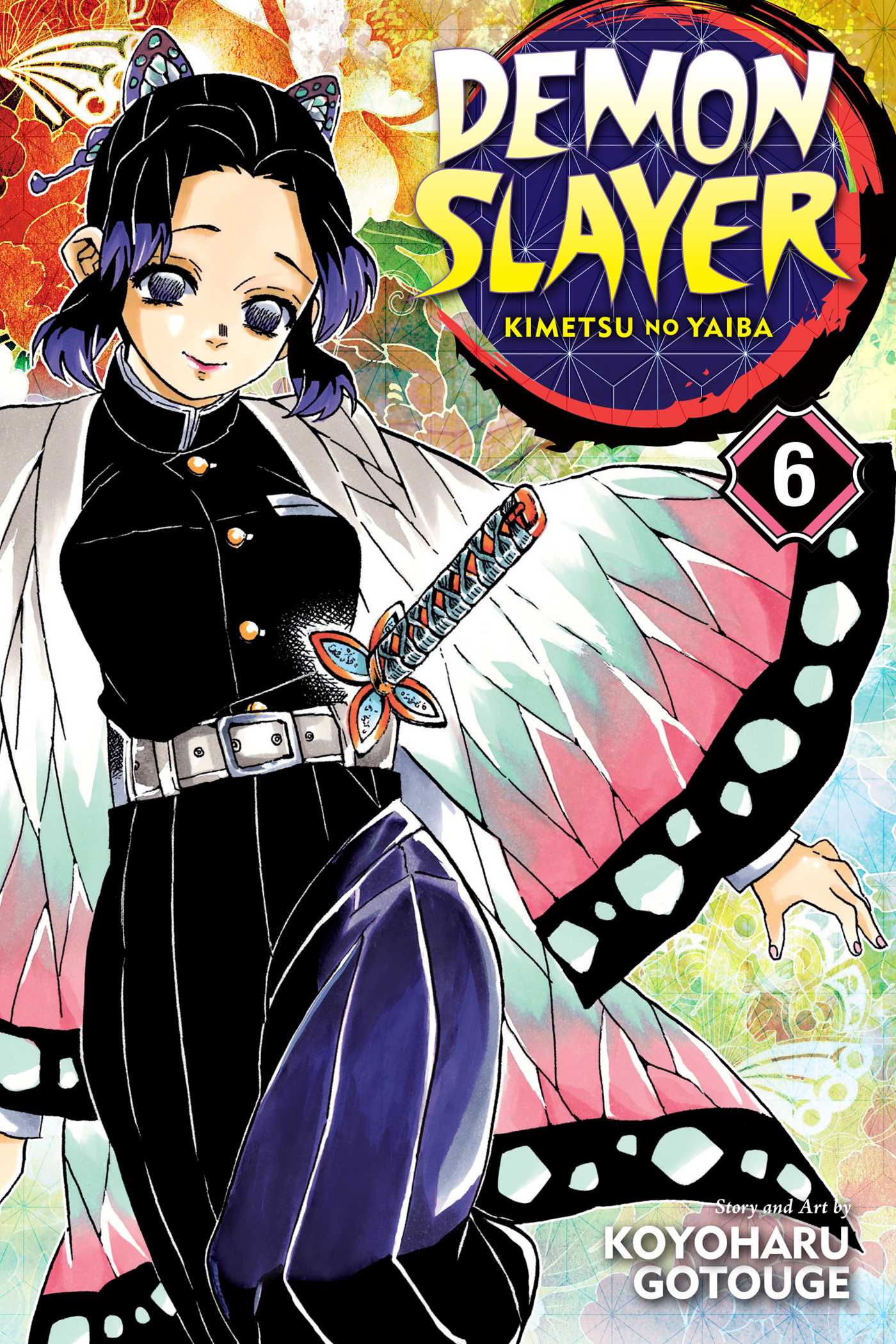 Demon Slayer: Kimetsu no Yaiba, Vol. 6 — manga cover