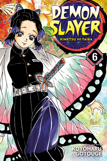 Demon Slayer: Kimetsu no Yaiba, Vol. 6 — manga cover