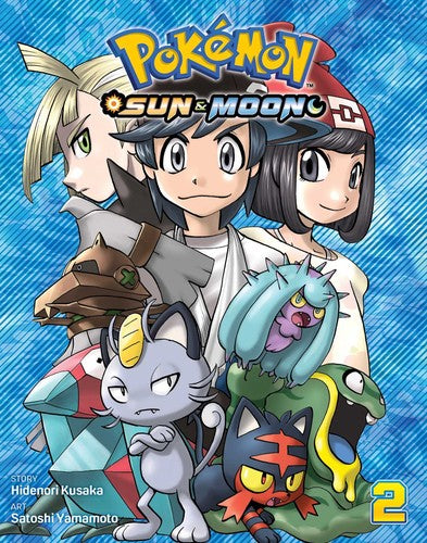 Pokemon: Sun  Moon, Vol. 2 — manga cover