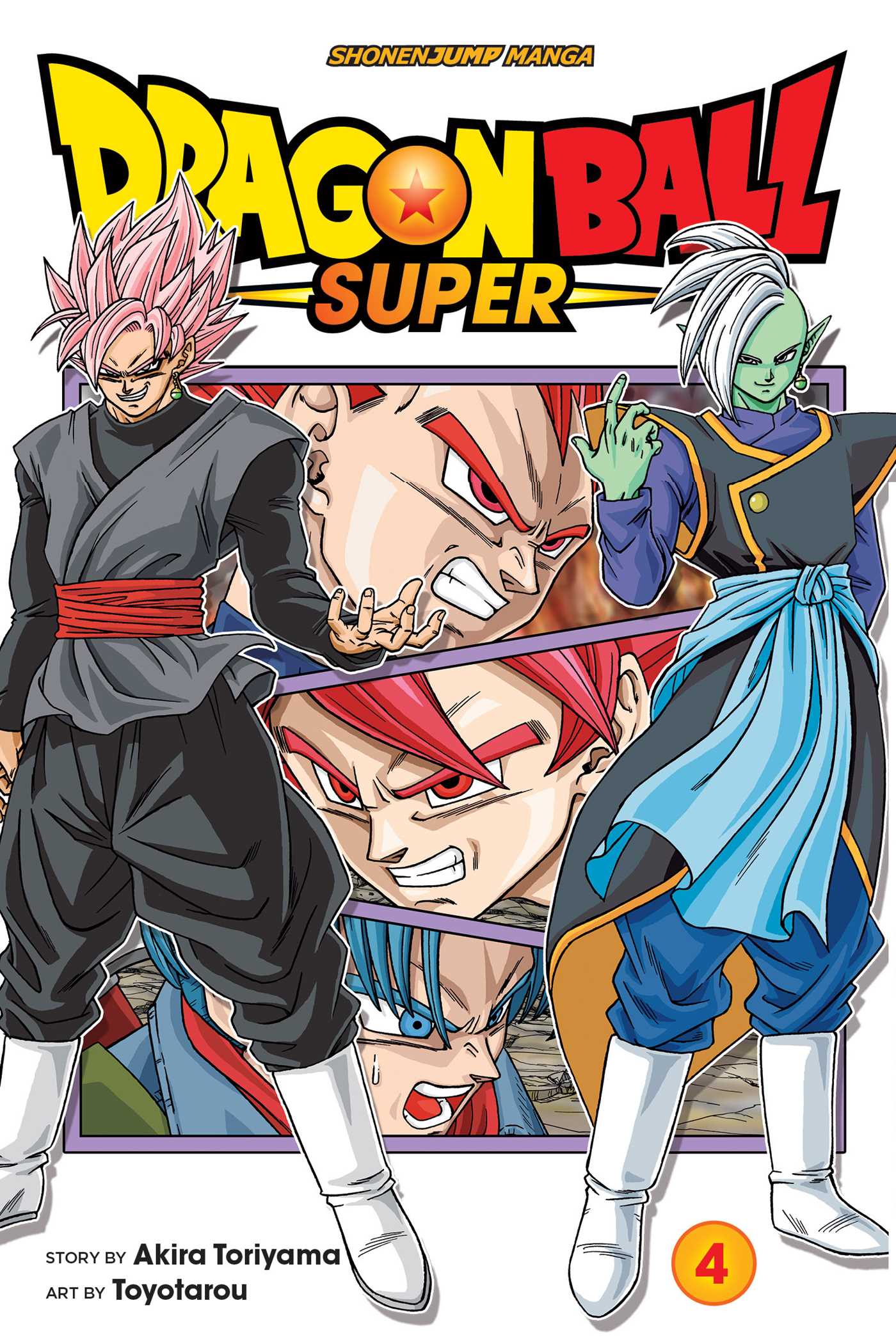 Dragon Ball Super, Vol. 4 — manga cover