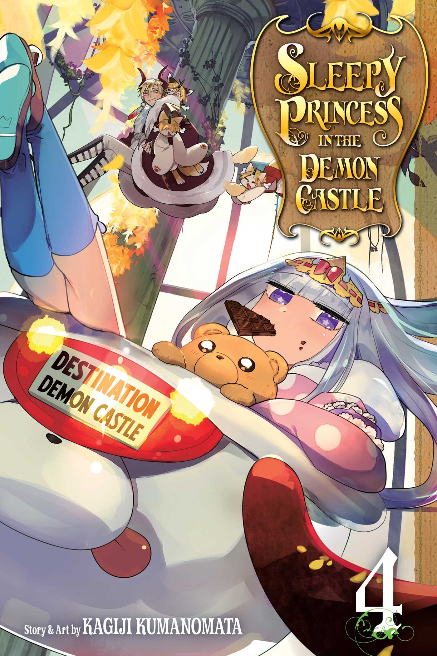 Sleepy Princess in the Demon Castle, Vol. 4 — manga cover