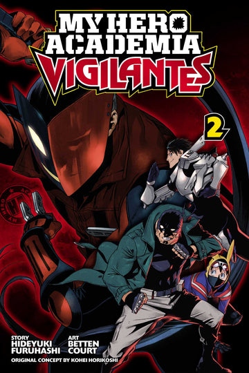 My Hero Academia: Vigilantes, Vol. 2 — manga cover