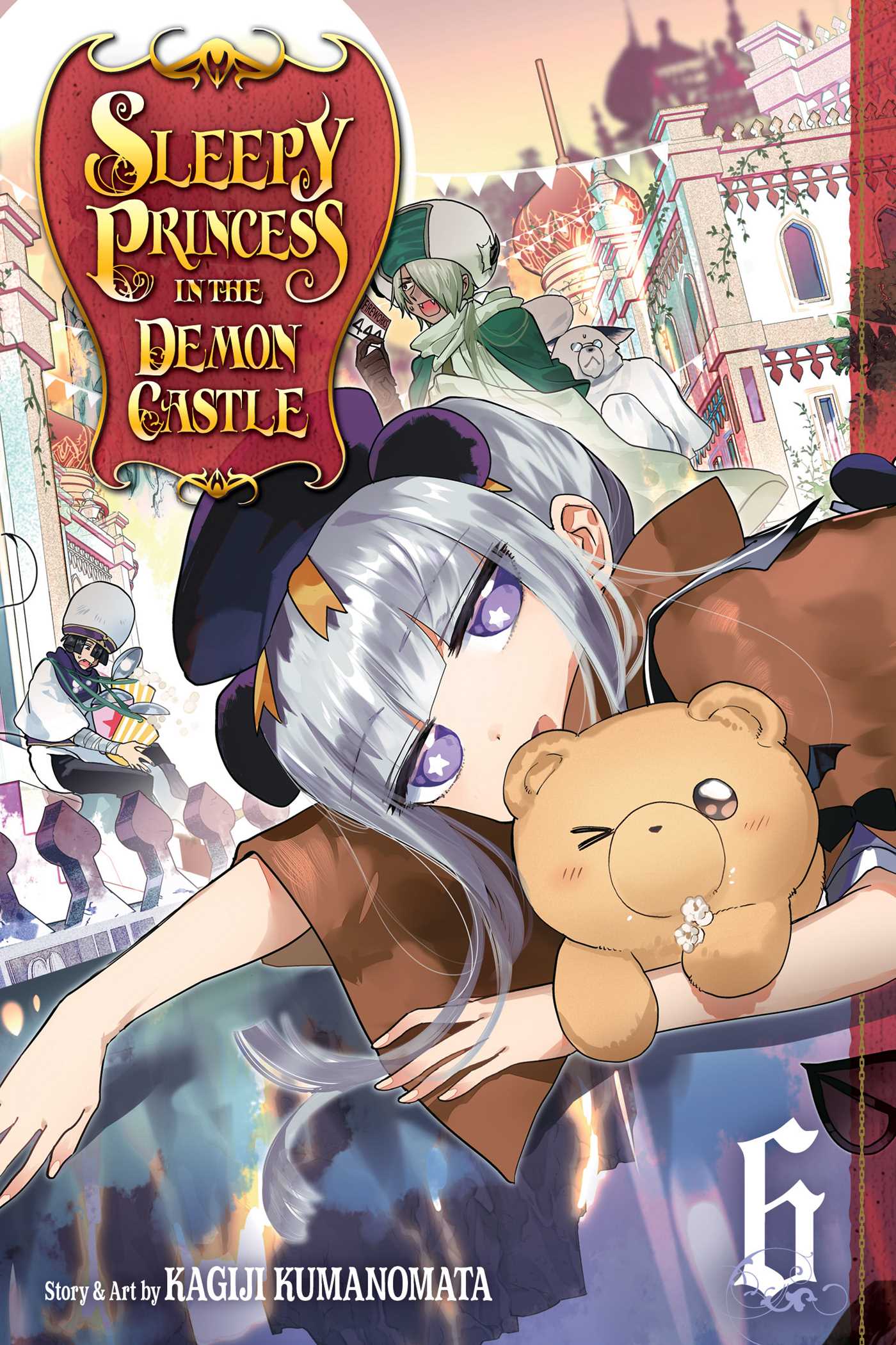 Sleepy Princess in the Demon Castle, Vol. 6 — manga cover