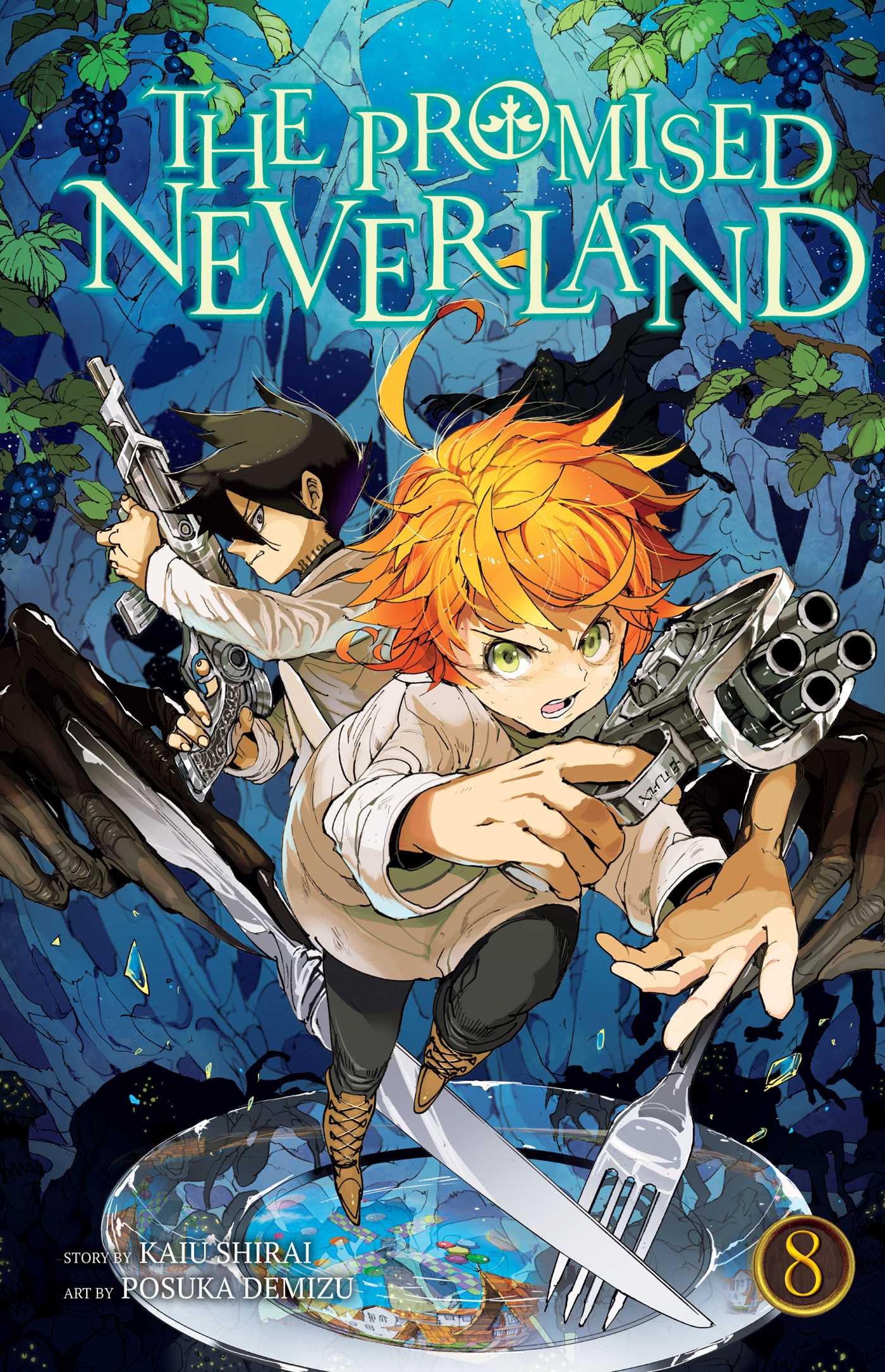 The Promised Neverland, Vol. 8 — manga cover