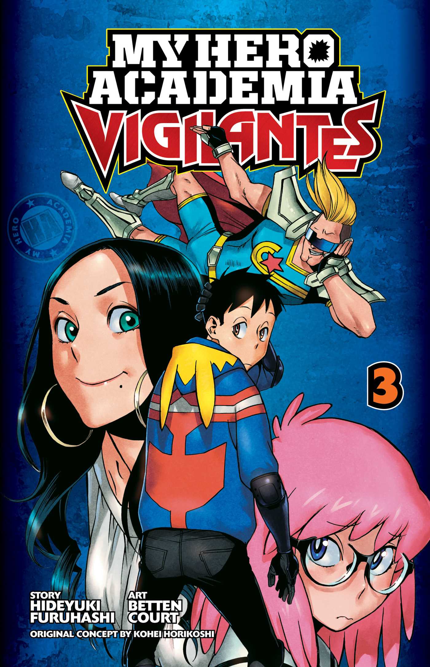 My Hero Academia: Vigilantes, Vol. 3 — manga cover