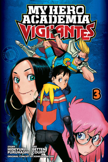 My Hero Academia: Vigilantes, Vol. 3 — manga cover