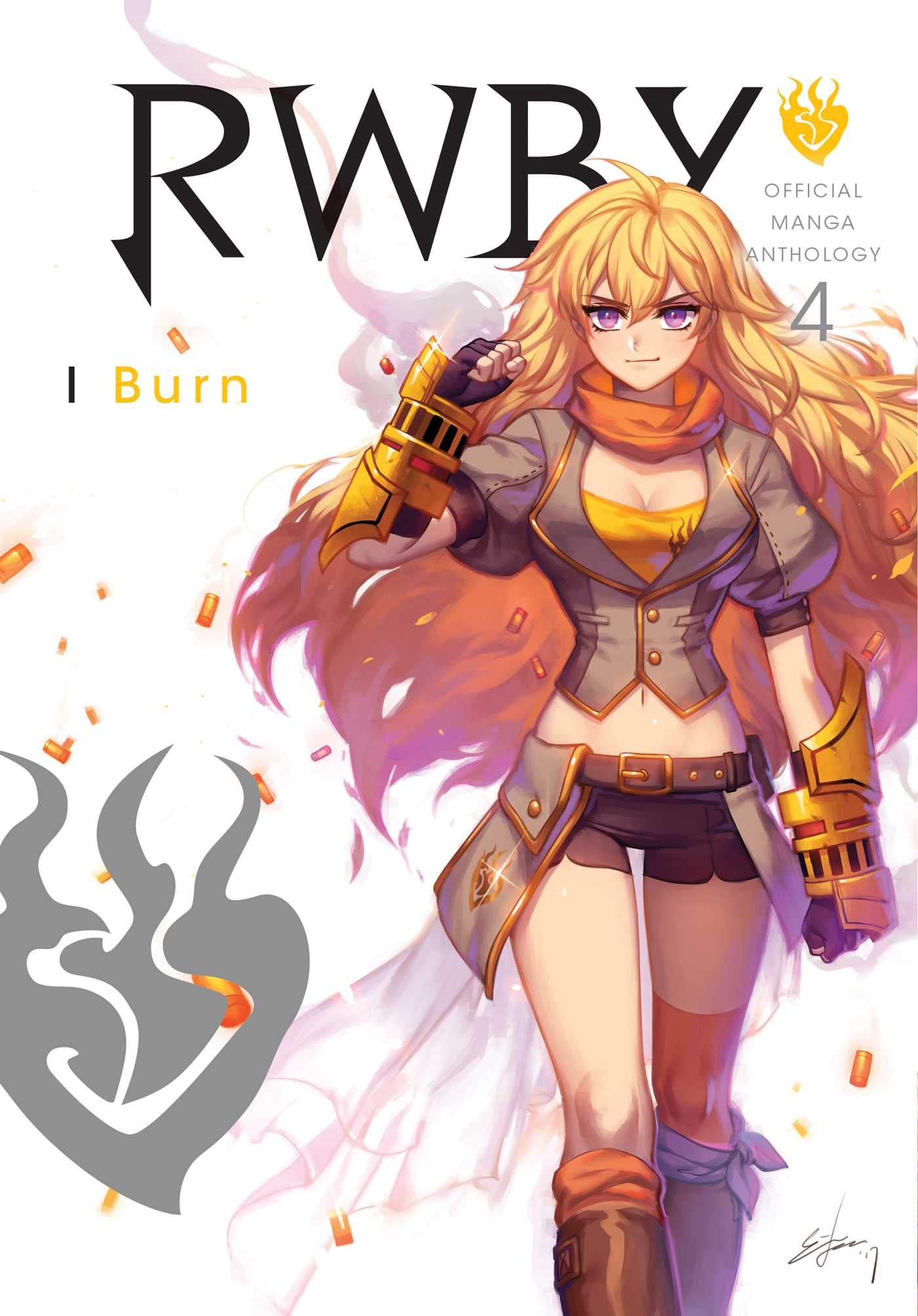 RWBY: Official Manga Anthology, Vol. 4 — manga cover