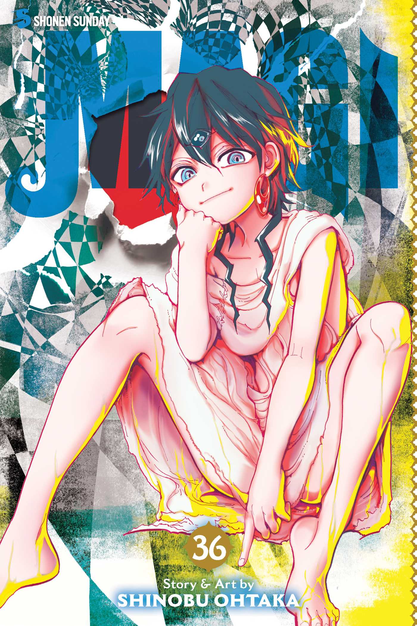 Magi: The Labyrinth of Magic, Vol. 36 — manga cover