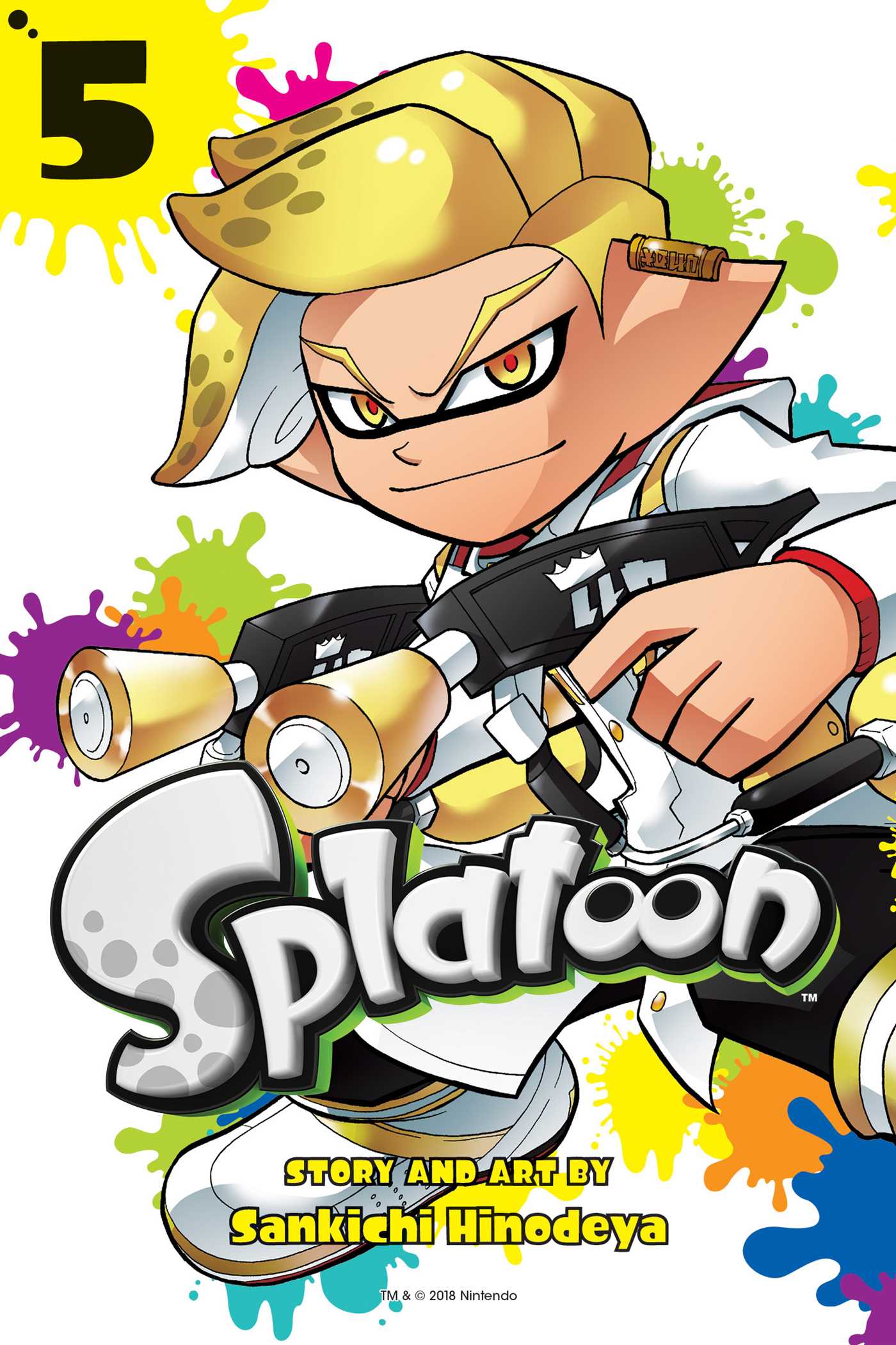 Splatoon, Vol. 5 — manga cover
