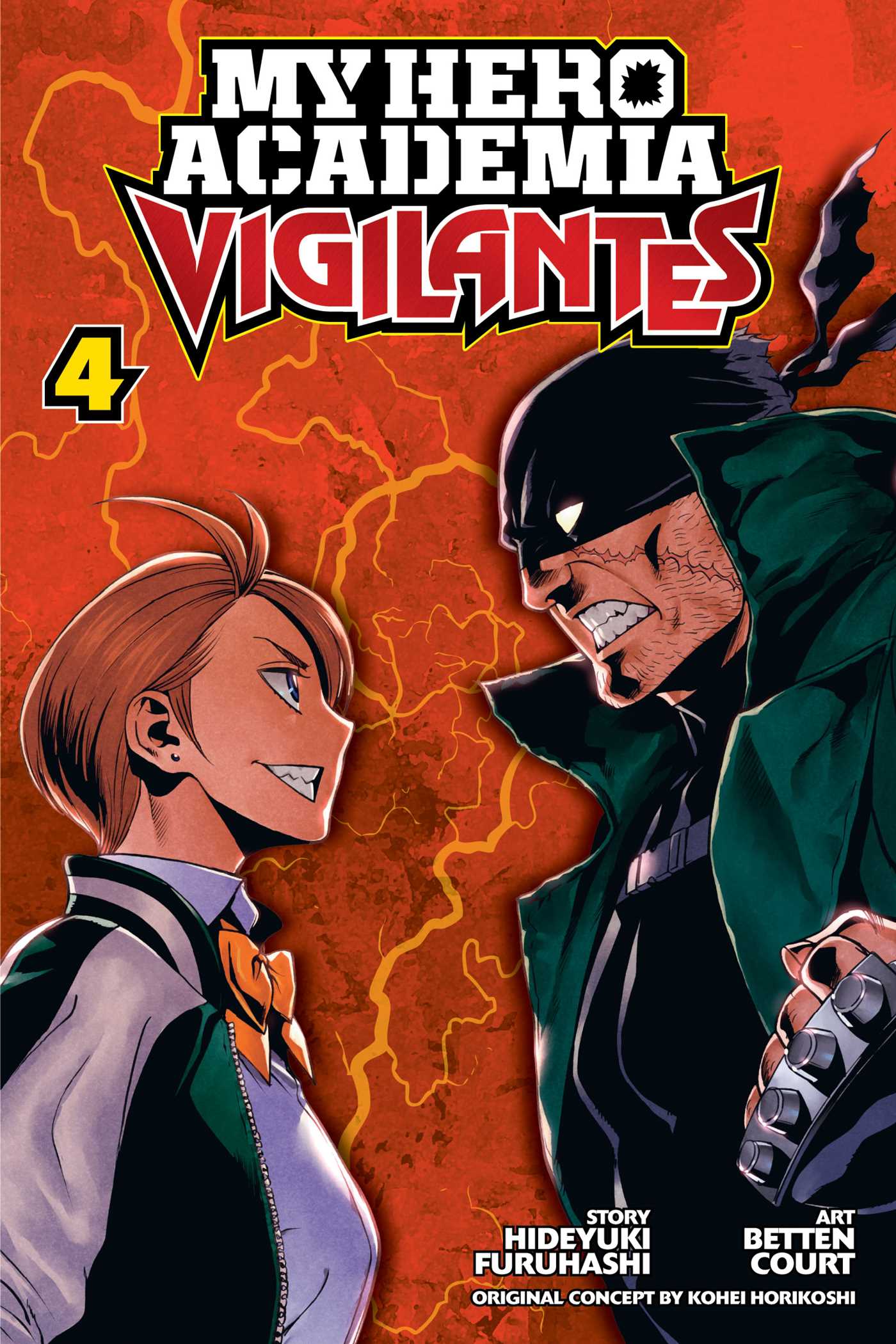 My Hero Academia: Vigilantes, Vol. 4 — manga cover