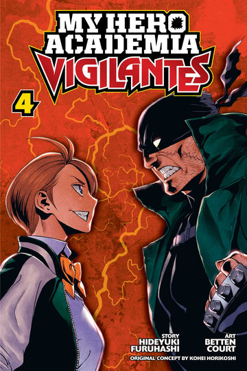 My Hero Academia: Vigilantes, Vol. 4 — manga cover