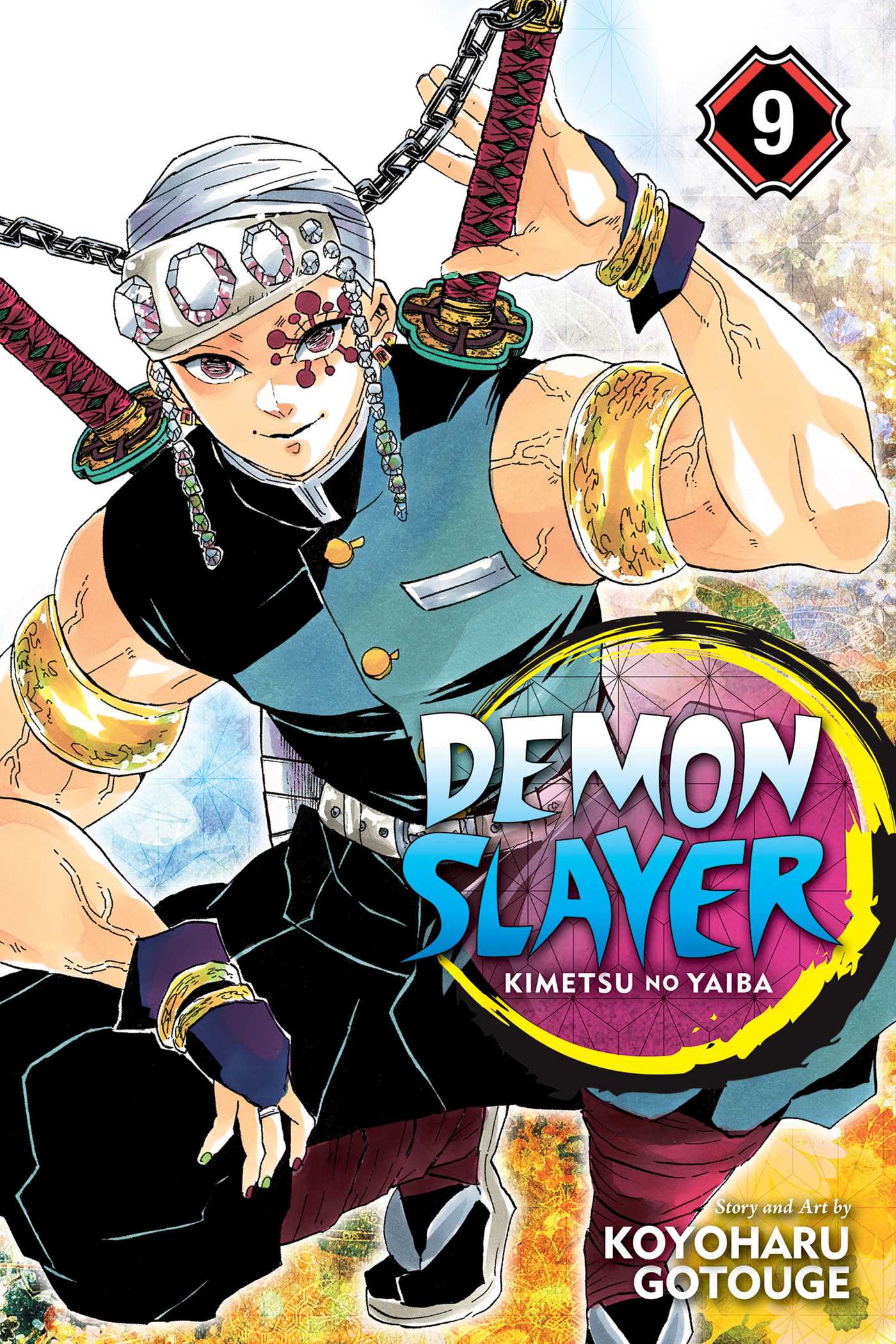 Demon Slayer: Kimetsu no Yaiba, Vol. 9 — manga cover