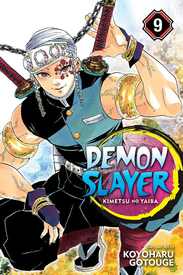 Demon Slayer: Kimetsu no Yaiba, Vol. 9 — manga cover