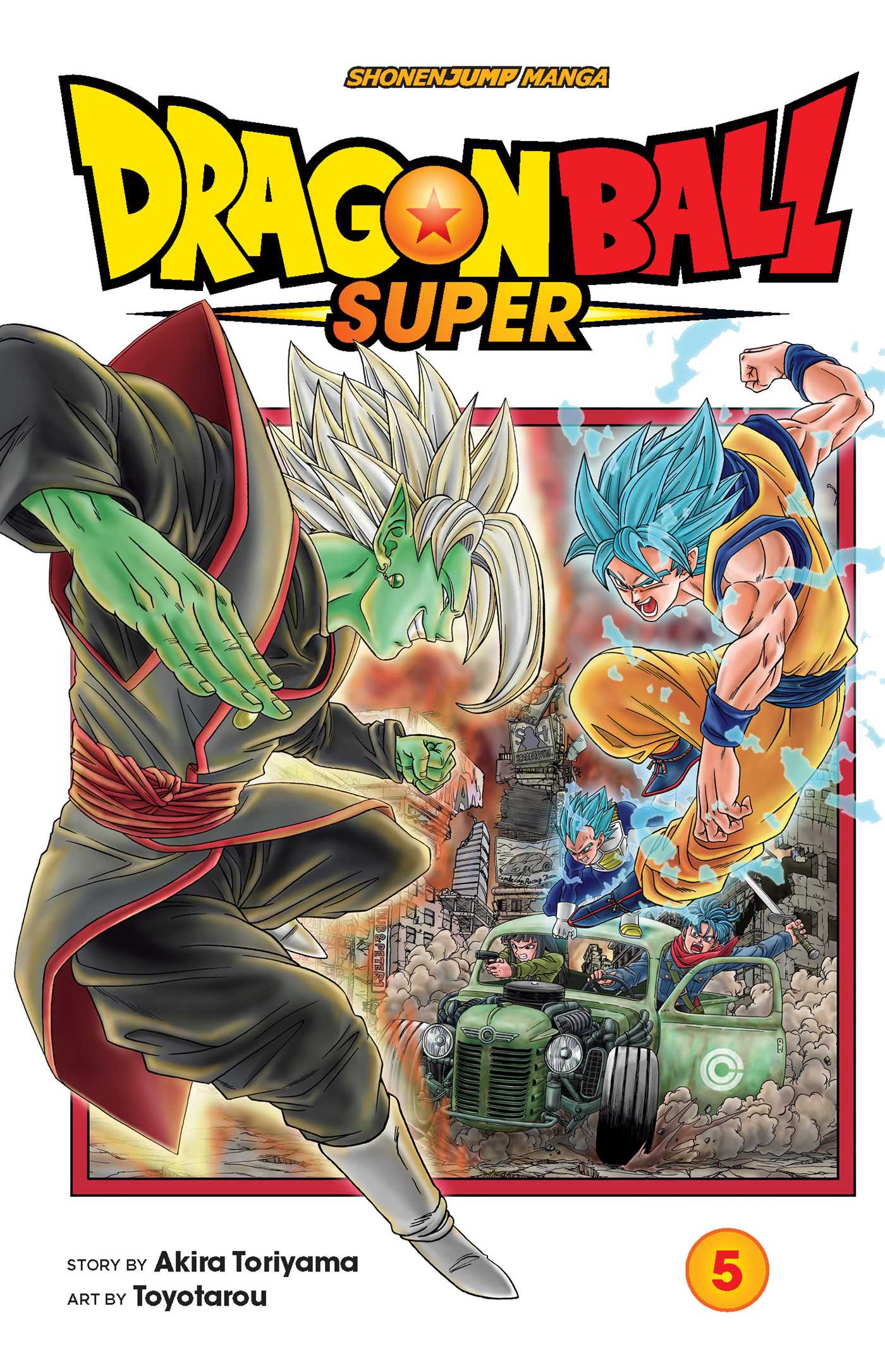 Dragon Ball Super, Vol. 5 — manga cover