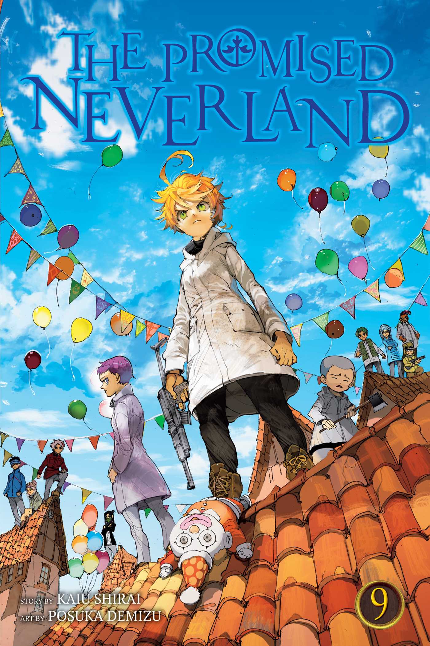 The Promised Neverland, Vol. 9 — manga cover