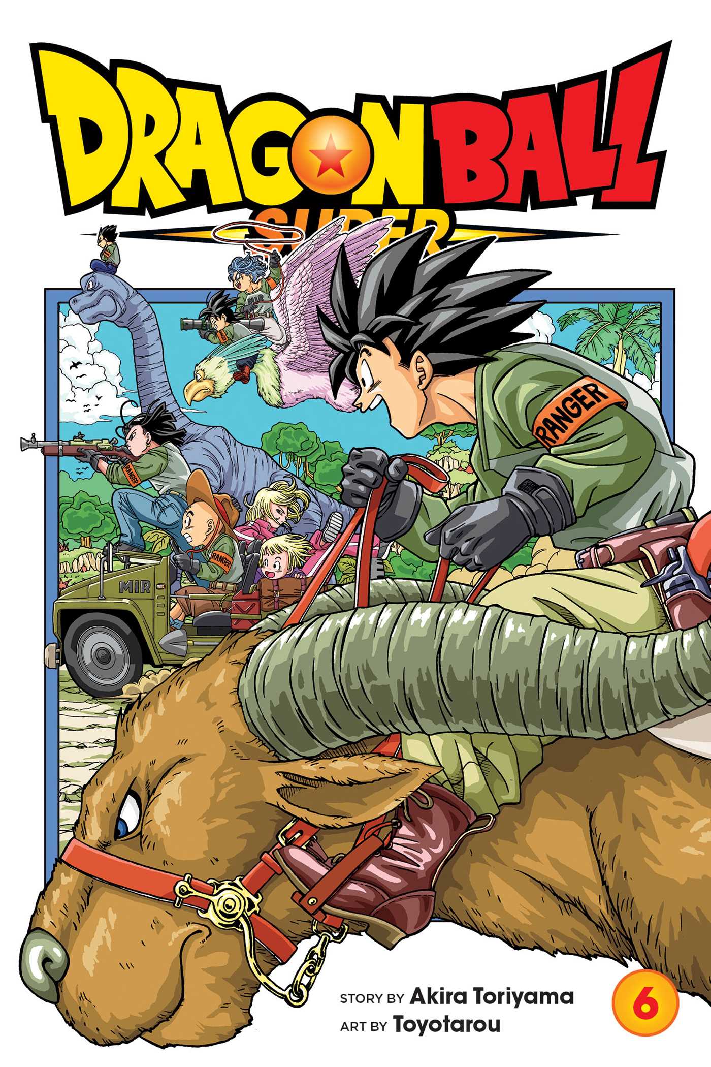 Dragon Ball Super, Vol. 6 — manga cover